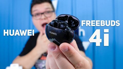 Huawei Freebuds 4i | CANCELAMENTO DE RUÍDO E ATÉ 10H DE MÚSICA COM 1 CARGA!