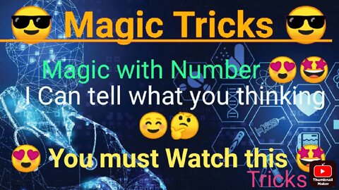 math magic || math tricks || number magic || mind reading