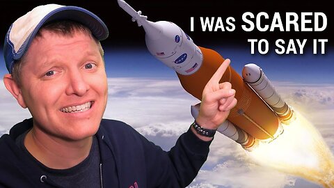 I was SCARED to say this to NASA...( but I said it anyway )
