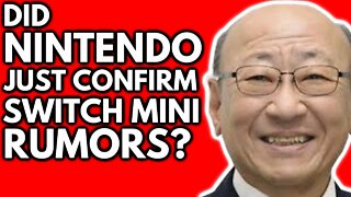 Nintendo Addresses Switch Mini Rumors