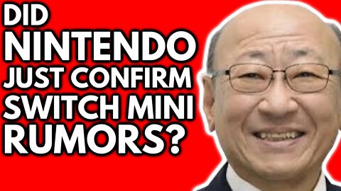 Nintendo Addresses Switch Mini Rumors