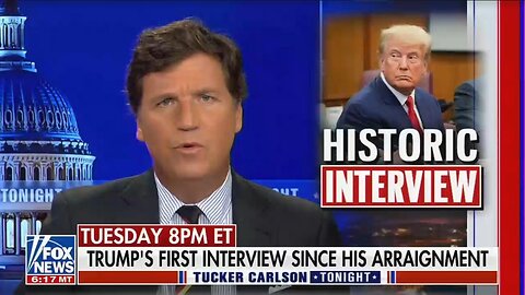 HISTORICAL INTERVIEW WITH DONALD TRUMP AND TUCKER CARLSON APRIL 12, 2023