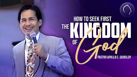 ACQ CLASSICS: How to Seek First the Kingdom of God