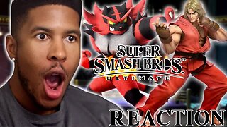 Super Smash Bros Ultimate Ken & Incineroar Trailer Reaction [Low Tier God Reupload]