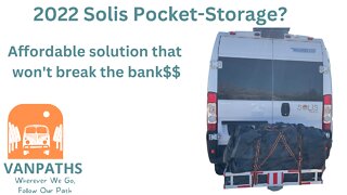2022 Solis Pocket Storage- Under $150!!!