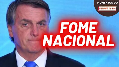 Aumenta em 4 vezes o risco de fome no Brasil de Bolsonaro | Momentos