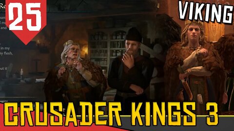 PESTE NEGRA e GUERRA SANTA - Crusader Kings 3 The Northmen #25 [Gameplay Português PT-BR]