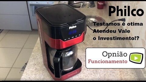 Cafeteira Philco PCFD38 Inicio automático Faz Café Sozinha - Opinião e Funcionamento.