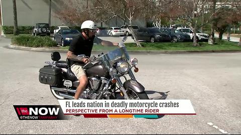 Fla. leads nation in motorcycle crash fatalities