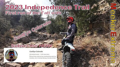 Penrose Commons OHV - Independence Trail, The start of 2023 Riding season