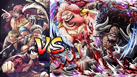 One Piece : Worst Generation vs Kaido and Big Mom (Full Fight Manga)