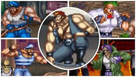 Final Fight 3 - All Bosses & Ending (SNES)