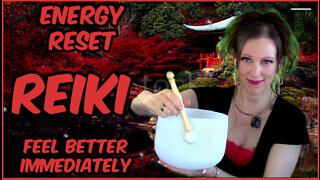 Reiki ASMR l Crystal Healing + Tapping Sounds l Singing Bowl + Oracle Card l Energy Reset