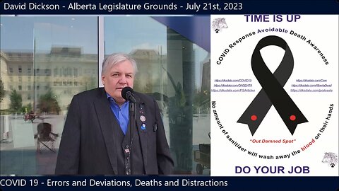 David Dickson - Alberta Legislature Grounds - July 21st, 2023