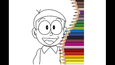 Cortoon Colouring Picture | How to Easy Colouring Picture for Kids | Learning Colouring Picture