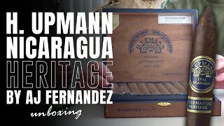 H. Upmann Nicaragua Heritage by AJ Fernandez UNBOXING