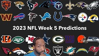 NFL week 5 picks and predictions