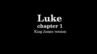 Luke 1 King James version