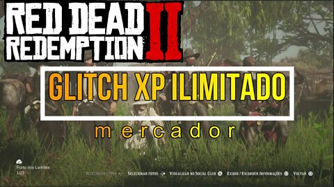 #HOTFIX RED DEAD ONLINE GLITCH XP INFINITO MERCADOR (EXCLUSIVO)