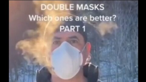 Do Masks Trap Moist Breath? - Common Sense Mask Test on a Cold Day