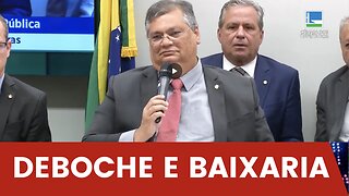 Flávio Dino ironiza deputados e aumenta baixaria na Câmara dos Deputados