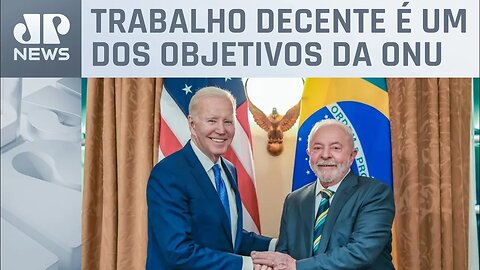 Biden e Lula vão lançar evento conjunto sobre ‘defesa do trabalho decente’ na ONU