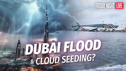 Dubai Flood via Cloud Seeding? Plus We Found a Structure on the Moon!