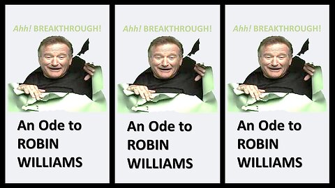 An Ode to Robin Williams