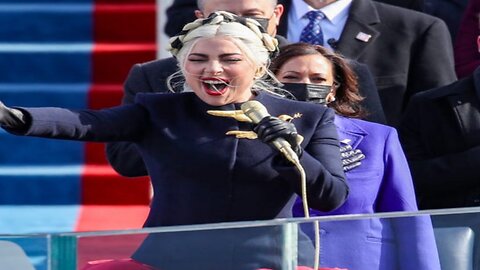 Watch Lady Gaga Perfrom The National Anthem At Biden lnauguration
