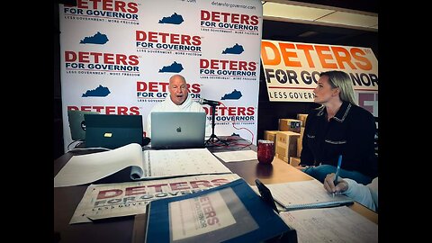 Deters for Governor Campaign Zoom call