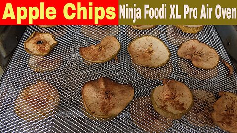 Apple Chips (Dehydrated Apples), Ninja Foodi XL Pro Air Fry Oven