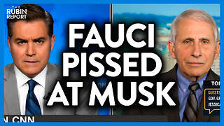 Watch Fauci's Face When Host Asks Him About Elon Musk's Criticism | DM CLIPS | Rubin Report