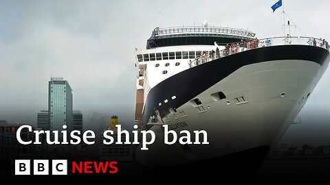 Amsterdam bans cruise ships to limit visitors and curb pollution – BBC News
