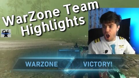 Highlights Playing COD: WarZone Teams