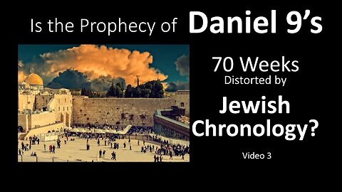 Refuting the Rabbis: Jews for Judaism vs. Jews for Jesus on Daniel 9