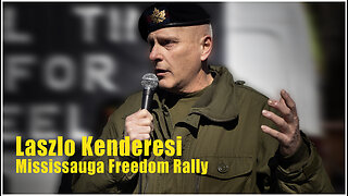 Laslo Kenderesi At Mississauga Freedom Rally