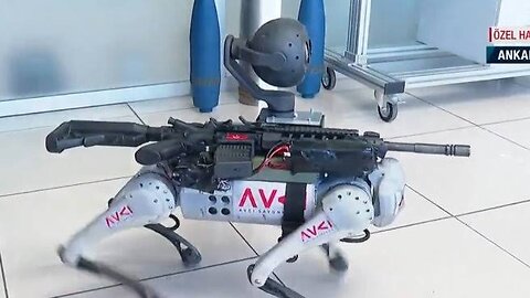 Turkish Armed Robot "Hunter Wolf" passed the first shooting tests!