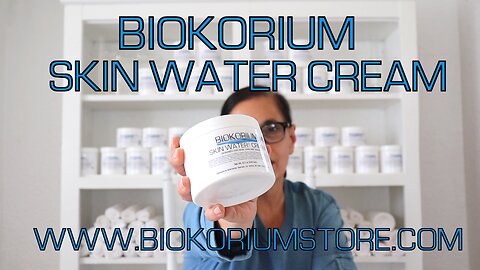 SKIN WATER HYDRATION CREAM | BIOKORIUM STORE | WITH ANTI AGING EXPERT VIVIAN MORENO