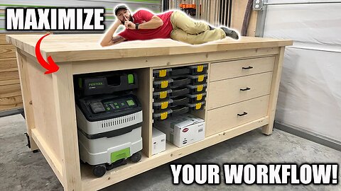 This workbench has EVERYTHING! / Workbench build series / Part 2