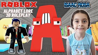 JOGANDO ROBLOX ALPHABET LORE 3D ROLEOLAY