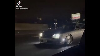 Lexus LS400 drive by