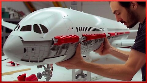 Man Builds Hyperrealistic RC Plane at Scale | Airbus A350 Replica by|IMRANASHRAFISMAEEL