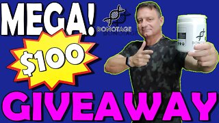 $100 MEGA Longevity Giveaway by DoNotAge.org