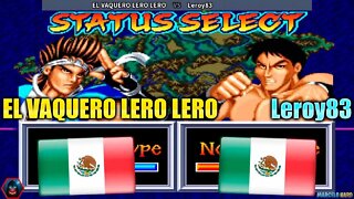 World Heroes 2 Jet (EL VAQUERO LERO LERO Vs. Leroy83) [Mexico Vs. Mexico]