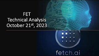 Fetch.AI FET - Technical analysis. October 21st, 2023