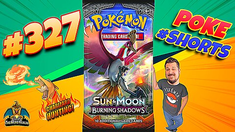 Poke #Shorts #327 | Burning Shadows | Charizard Hunting | Pokemon Cards Opening