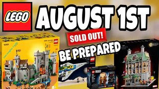 LEGO August 1st Release Day - Be Prepared To Sell Out