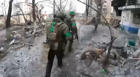 Georgian Fightsrs Fighting in Ukraine