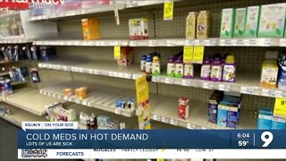 Cold and Flu meds in short supply