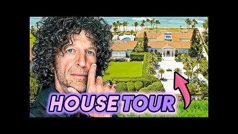 Howard Stern - House Tour 2020 - $100 Million Hamptons, New York, Palm Beach Mansions